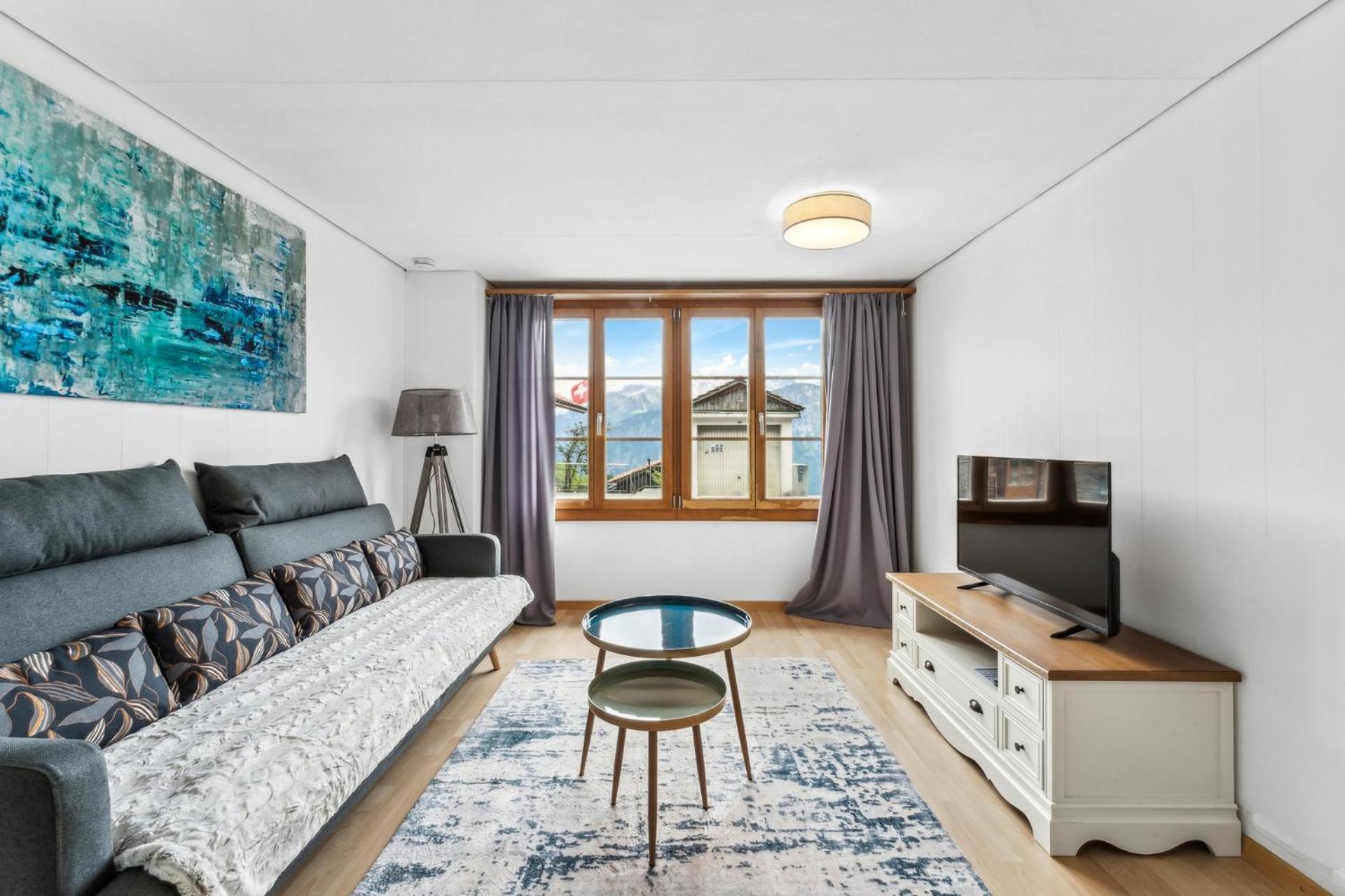 App. Seeblick Top Of Interlaken Beatenberg Exterior foto
